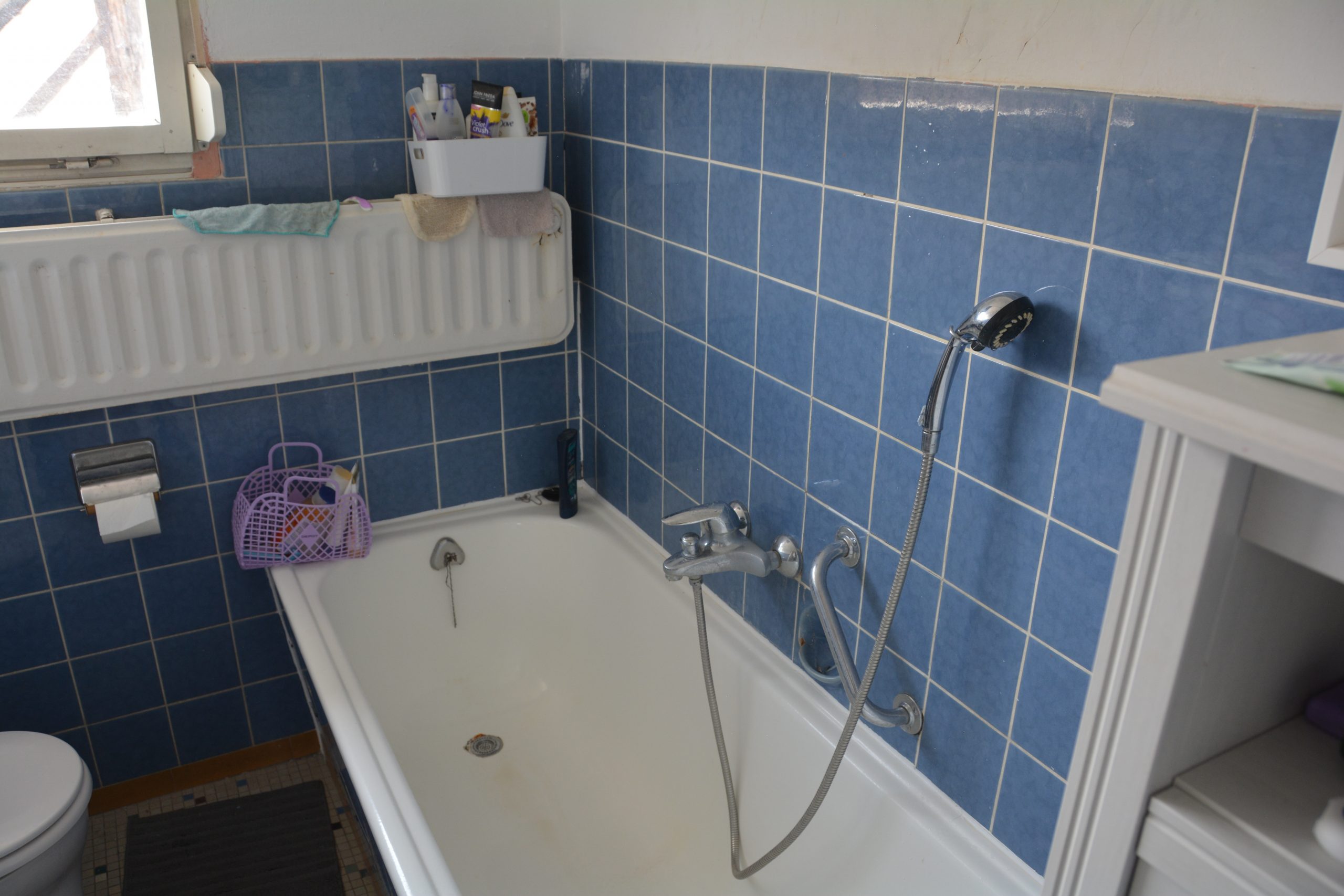 Dreisprung zum zweiten Badezimmer